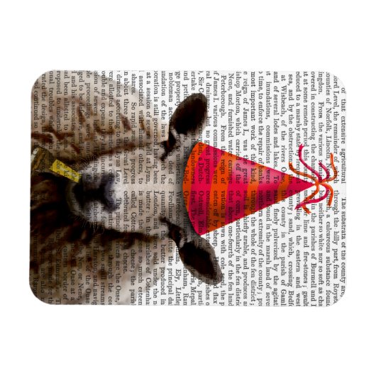 Party Sheep Magnet (Horizontal)