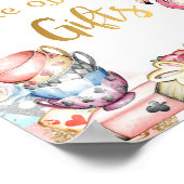 Party-Signatur der Alice im Wunderland, Geschenkta Poster (Ecke)