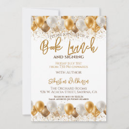 Party "Signierung von Buchvorgängen" Einladung