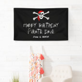 Party-Skull und Crossbones-Party-Banner Banner (Insitu)