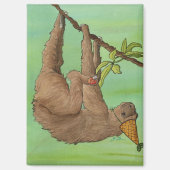Party: Sloth Magnet 2.5"x3.5" (Vorderseite)