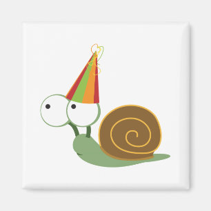 Party Snail Magnet