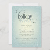 Party Snowfall Einladung (Vorderseite)