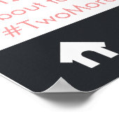 Party "Social Media"-Rahmen Foto-Stand Proster-Pos Poster (Ecke)