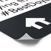 Party "Social Media"-Rahmen Foto-Stand Proster-Pos Poster (Ecke)