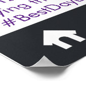 Party "Social Media"-Rahmen Foto-Stand Proster-Pos Poster (Ecke)