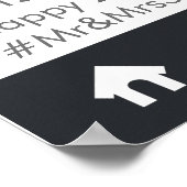 Party "Social Media"-Rahmen Foto-Stand Proster-Pos Poster (Ecke)