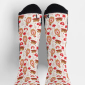 Party Socken zum kanadischen Tag (Oben)