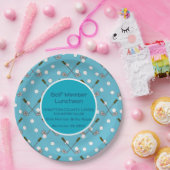 Party-Sonderaktion für Golfspieler Pappteller (Party)