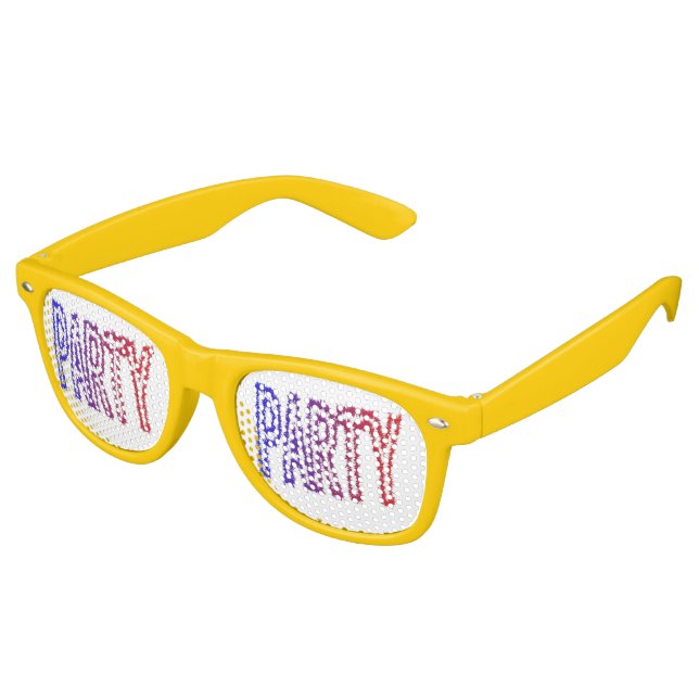Party Sonnenbrille (Schrägansicht)