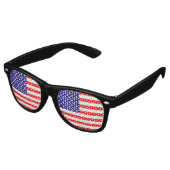 Party-Sonnenbrille - Flagge der USA Partybrille (Schrägansicht)