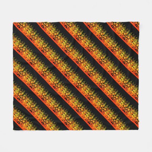 Party Spirit Design Muster und Grafiken Fleecedecke (Vorderseite (Horizontal))