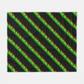 Party Spirit Design Muster und Grafiken Fleecedecke (Vorderseite (Horizontal))