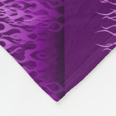 Party Spirit Design Muster und Grafiken Fleecedecke (Ecke)