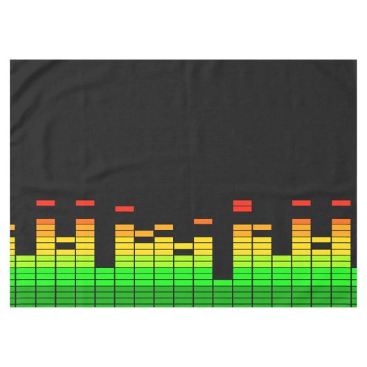 Party Spirit Design Muster und Grafiken Tischdecke (Vorderseite (Horizontal))