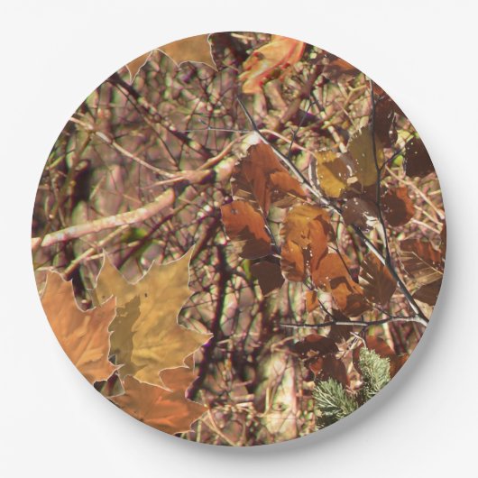 Party Spirit Design Patterns And Textur Pappteller (Vorderseite)