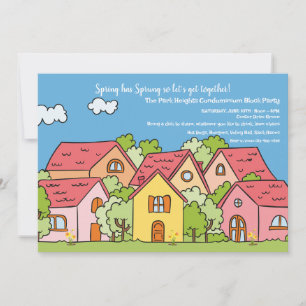 Party "Spring Neighbhood Block" Einladung