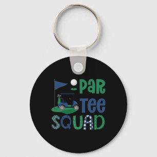 Party-Squad Golf Liebhaber Geburtstagsfeier Famili Schlüsselanhänger