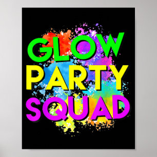 Party-Squad Halloween-Kostüm für Frauen Männer K Poster