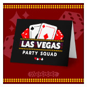 Party Squad Vegas Trip Las Vegas Squad Las Vegas Karte