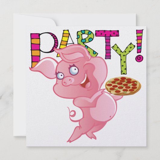 PARTY - SRF EINLADUNG (Vorderseite)