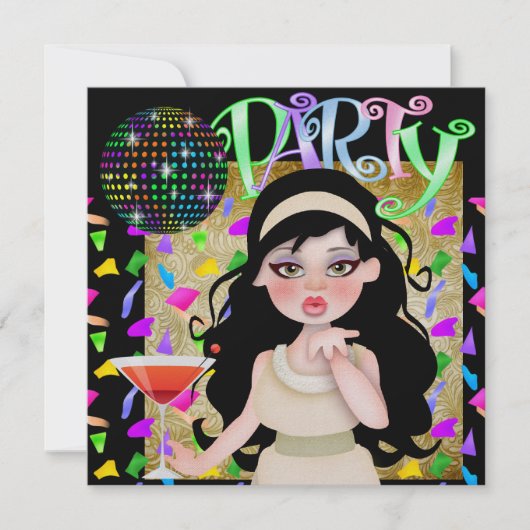 PARTY - SRF EINLADUNG (Vorderseite)