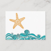 Party "Starfish Story" - Buchanfrage Begleitkarte (Rückseite)