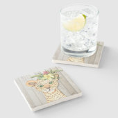 PARTY STEINUNTERSETZER (Seitenansicht)