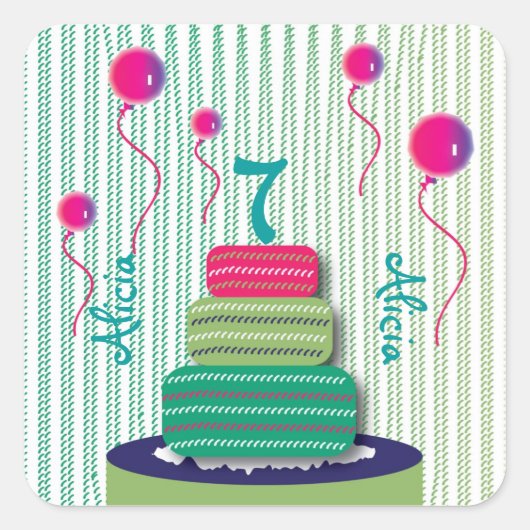 Party Stickers (Vorderseite)