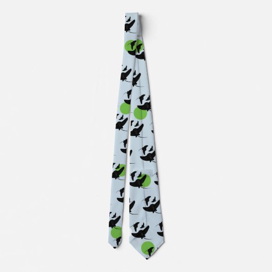 Party Stingray farbiges Muster Krawatte (Rückseite)