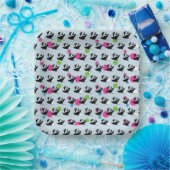 Party Stingray farbiges Muster Pappteller (Party)