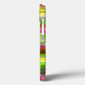 Party-Streifen Case-Mate iPhone Hülle (Rückseite / Links)