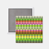 Party Stripe Magnet (Vorderseite/Rückseite)