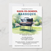 Party "Summer Back to School GRILLEN" Einladung (Vorderseite)