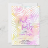 Party Sweet 16 Einladung (Vorderseite)