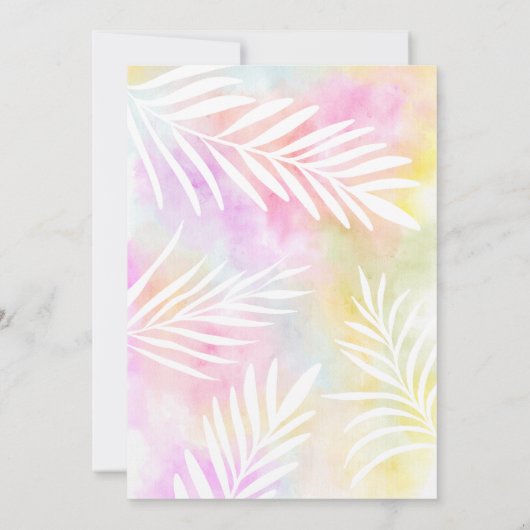 Party Sweet 16 Einladung (Rückseite)