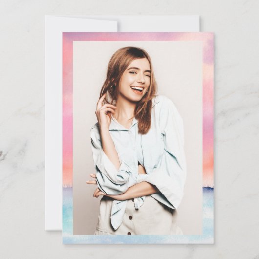 Party Sweet 16 Einladung (Rückseite)