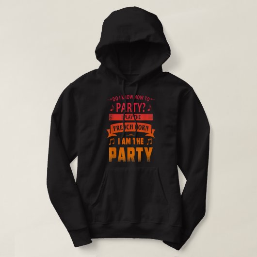 Party T3 Hoodie (Design vorne)