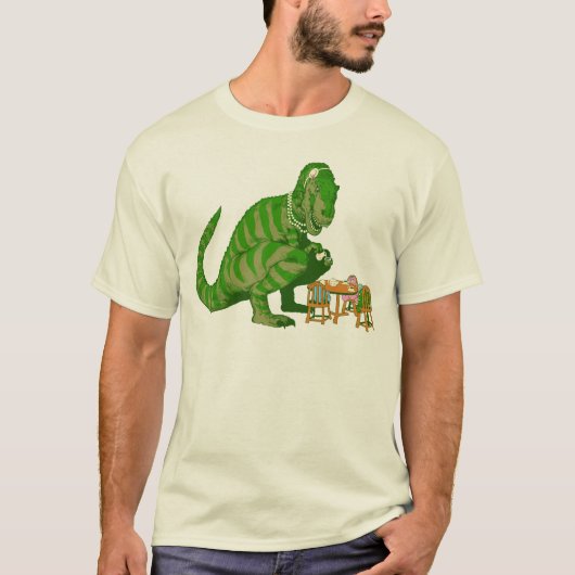 Party T Rex T T-Shirt (Vorderseite)