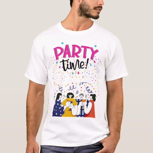 Party T-Shirt (Vorderseite)