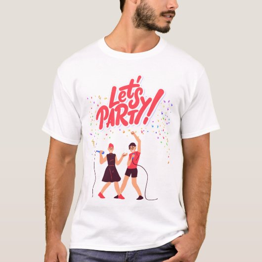 Party T-Shirt (Vorderseite)