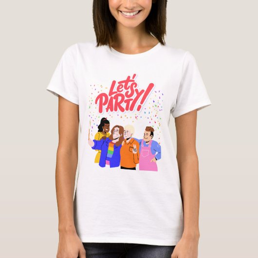 Party T-Shirt (Vorderseite)