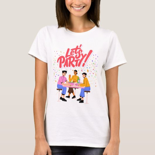Party T-Shirt (Vorderseite)