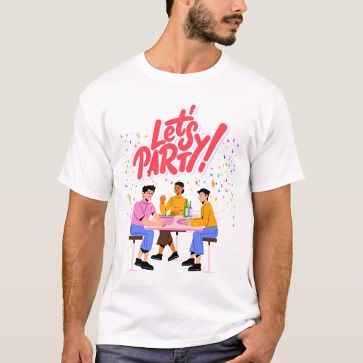 Party T-Shirt (Vorderseite)