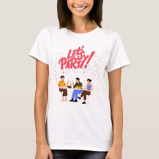 Party T-Shirt (Vorderseite)