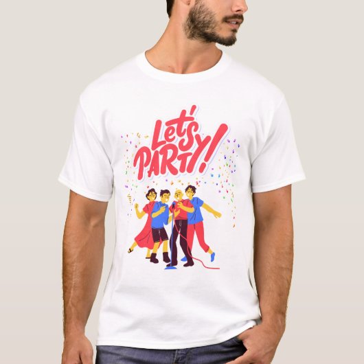 Party T-Shirt (Vorderseite)