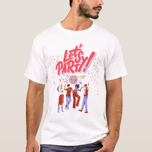 Party T-Shirt (Vorderseite)