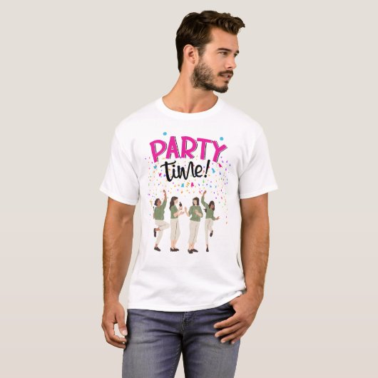 Party T-Shirt (Vorne ganz)