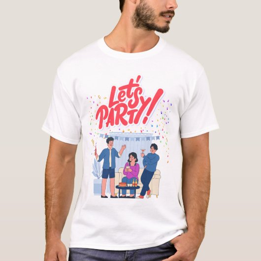 Party T-Shirt (Vorderseite)