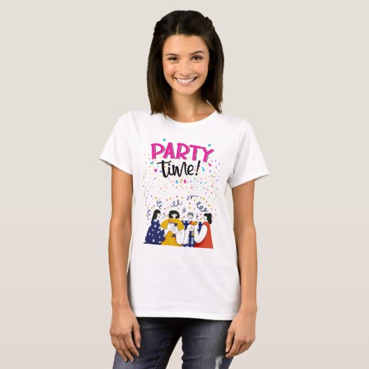 Party T-Shirt (Vorne ganz)
